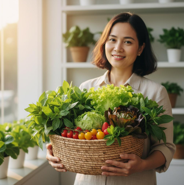 Nông sản thủy canh chất lượng cao, an toàn cho sức khỏe, đáp ứng nhu cầu thị trường hiện đại.