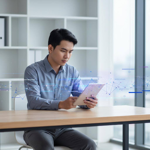 Dấu chân kỹ thuật số là những vết dữ liệu vô hình chúng ta để lại khi tương tác trực tuyến.