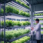 Nông trại thẳng đứng tối ưu hóa không gian, cung cấp thực phẩm tươi sạch cho đô thị Việt Nam.