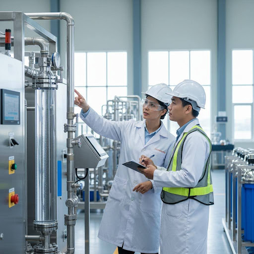 Đội ngũ kỹ sư môi trường phối hợp thiết kế và phát triển các hệ thống xử lý hiện đại, bảo vệ nguồn tài nguyên.