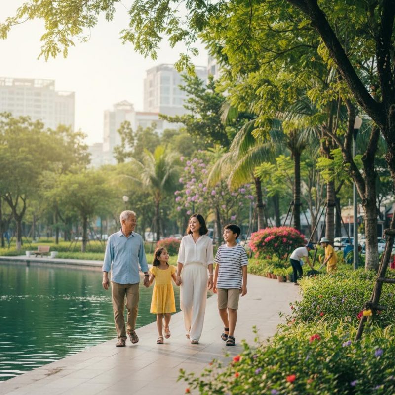 Các dự án xanh được tài trợ bởi trái phiếu xanh góp phần cải thiện chất lượng cuộc sống cộng đồng và bảo vệ môi trường.