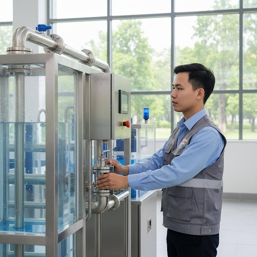 Chuyên gia công nghệ môi trường thiết kế và vận hành các hệ thống xử lý nước hiệu quả, đảm bảo nguồn nước sạch cho cộng đồng.