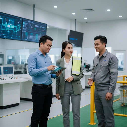 Chuyên viên HSE đóng vai trò trung tâm trong việc xây dựng và duy trì một môi trường làm việc an toàn, lành mạnh và thân thiện với môi trường.