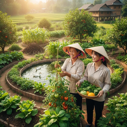 Nông nghiệp tuần hoàn không chỉ mang lại lợi ích môi trường mà còn tạo ra sự thịnh vượng và gắn kết cho cộng đồng.