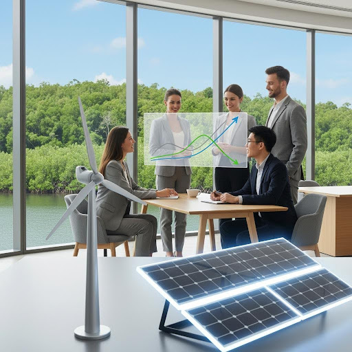 Mục tiêu Net Zero đại diện cho sự cân bằng giữa phát thải và hấp thụ, hướng tới một tương lai bền vững.