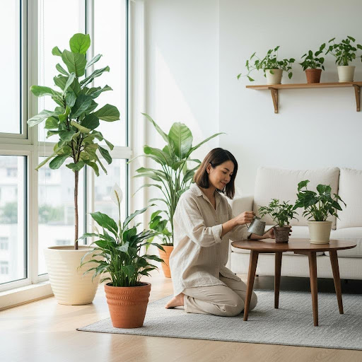 Sống xanh là sự hòa quyện giữa không gian sống hiện đại và thiên nhiên, mang lại cảm giác bình yên và bền vững.