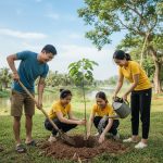 Cùng chung tay tham gia các hoạt động cộng đồng để lan tỏa thông điệp sống xanh và kiến tạo môi trường bền vững.