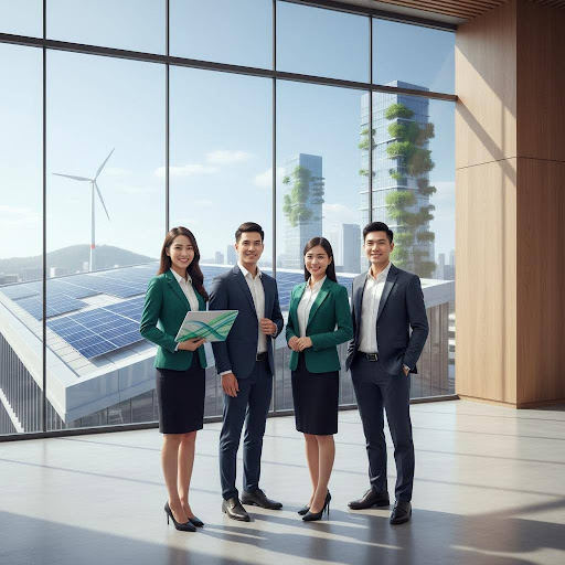 Các ngành công nghiệp xanh mở ra những cơ hội việc làm mới, thu hút nguồn nhân lực trẻ và tài năng tại Việt Nam.