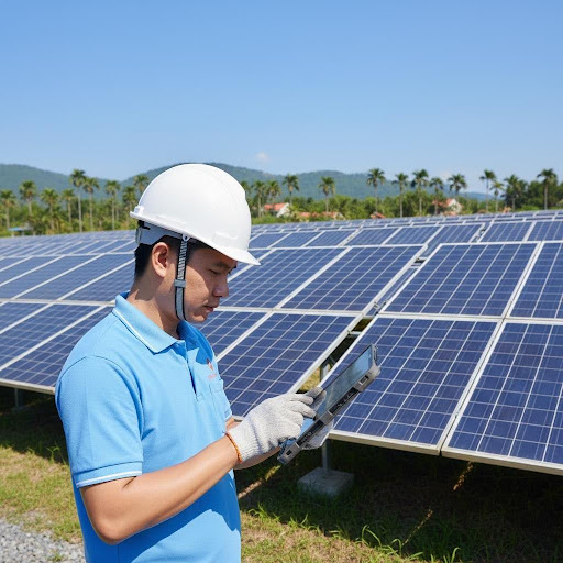 Kỹ sư năng lượng tái tạo đóng vai trò then chốt trong việc vận hành và phát triển các dự án năng lượng sạch