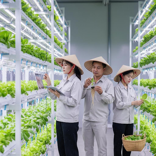 Nông nghiệp bền vững ứng dụng công nghệ cao đang mở ra một tương lai xanh cho ngành thực phẩm Việt Nam.