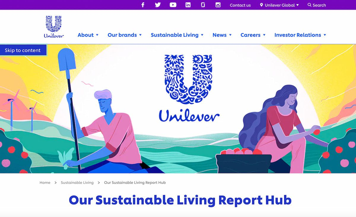 Chiến dịch CSR "Sustainable Living Plan" của Unilever